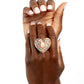 Bejeweled Beau - Gold ring