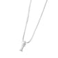 Seize the Initial - Silver - I necklace