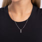 Seize the Initial - Silver - I necklace