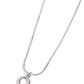 Seize the Initial - Silver - O necklace