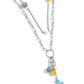 Seize the Swirls - Blue necklace