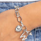 Adivina ahora su pulsera INITIAL - Blanca - W