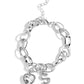 Guess Now Its INITIAL - White - S bracelet