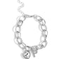 Guess Now Its INITIAL - White - P bracelet