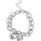 Adivina ahora su pulsera INITIAL - Blanca - M
