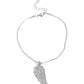 Angelic Accent - White anklet