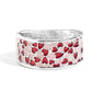 Penchant for Patterns - Red bracelet