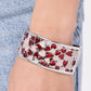 Penchant for Patterns - Red bracelet