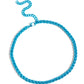 Braided Battalion - Blue necklace