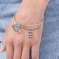 Making It INITIAL - Silver - E bracelet