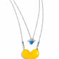 Heart-Racing Recognition - Yellow necklace
