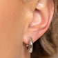 Textured Theme - Silver earrings