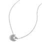 Low-Key Lunar - Silver necklace