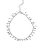 Sprinkled Selection - White anklet