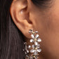 Floral Flamenco - Silver earrings