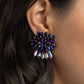 Streamlined Sass - Purple earrings