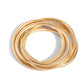 Pulsera de oro Stacked Severity