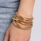 Pulsera de oro Stacked Severity
