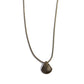 Seashell Simplicity - Brass necklace