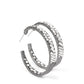 GLITZY By Association - Gunmetal earrings Blockbuster