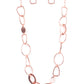 Metro Nouveau - Copper necklace