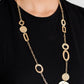 Metro Scene - gold -  necklace