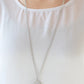 Necklace ~ Locked in Love - Blue