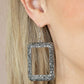 World FRAME-ous - Silver earrings