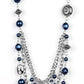 All the trimmings blue necklace (vintage)