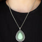 Necklace ~ DROPLET Like Its Hot - Green