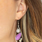 Harmonious Harbors Purple Earrings