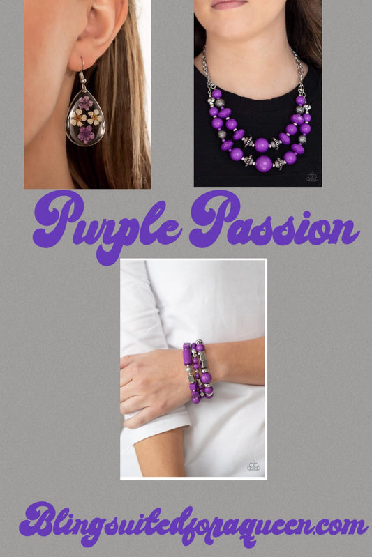 Purple Passion set it up with Lola