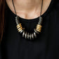 Haute Hardware - Multi - Gunmetal & Gold - Necklace