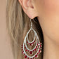 Break Out In TIERS - Red earrings (Vintage)