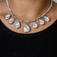 Love At FIERCE Sight - White - Vintage Necklace