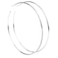 Extra Extra - Silver - Large Hoop Earrings