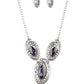 Metro Mystique - Necklace Purple