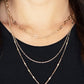 Bountiful Butterflies - Gold necklace
