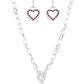 Necklace ~ With My Whole Heart - Red (Vintage)
