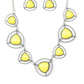 Make A Point - Yellow - Necklace