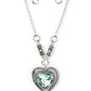 Necklace ~ Heart Full of Fabulous - Blue