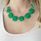 Prismatic Prima Donna - Green necklace