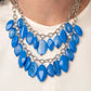 PALM BEACH BEAUTY - BLUE NECKLACE