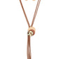 I'm FELINE Good - brown -  necklace