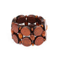 Pulsera ~ Bravado de playa - Marrón