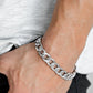 Leader Board - Silver urban bracelet