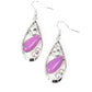 Harmonious Harbors Purple Earrings