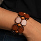 Pulsera ~ Bravado de playa - Marrón