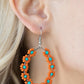 Festively Flower Child - Orange earrings