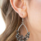Crash Landing - silver earrings